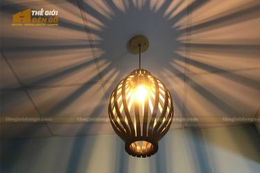 Thế Giới Đèn Gỗ - Đèn gỗ trang trí DG288-2