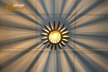 Thế Giới Đèn Gỗ - Đèn gỗ trang trí DG286-4