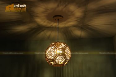Thế Giới Đèn Gỗ - Đèn gỗ trang trí DG289-2