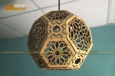 Thế Giới Đèn Gỗ - Đèn gỗ trang trí DG289-5