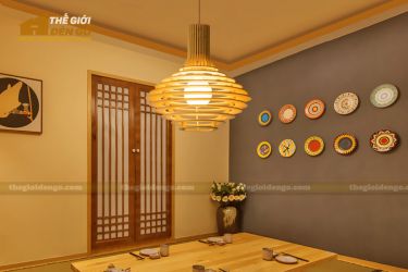 Thế Giới Đèn Gỗ - Đèn gỗ trang trí DG292 - 1