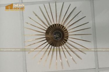 Thế Giới Đèn Gỗ - Đèn gỗ trang trí mỏ neo 6