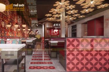 Thế Giới Đèn Gỗ - Đèn gỗ trang trí cánh quạt 2