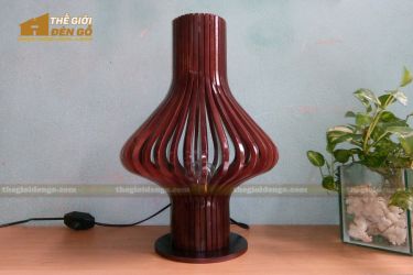 Thế Giới Đèn Gỗ - Đèn gỗ trang trí để bàn DGB016-1