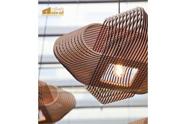 Thế Giới Đèn Gỗ - Đèn gỗ trang trí DG280-1