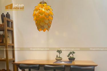 Thế Giới Đèn Gỗ - Đèn gỗ trang trí dg227-4