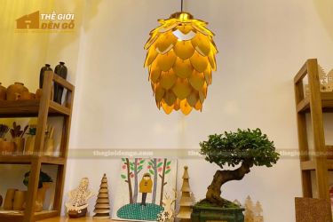 Thế Giới Đèn Gỗ - Đèn gỗ trang trí dg227-5