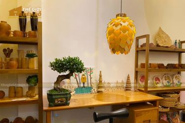 Thế Giới Đèn Gỗ - Đèn gỗ trang trí dg227-7