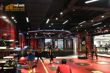 Thế Giới Đèn Gỗ - Hộp đèn gỗ thả trần DG324 - 4