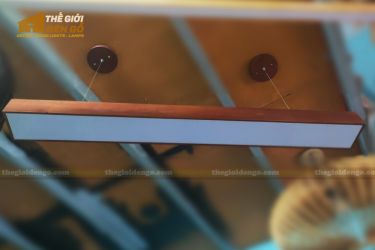 Thế Giới Đèn Gỗ - Hộp đèn gỗ thả trần DG324 - 5