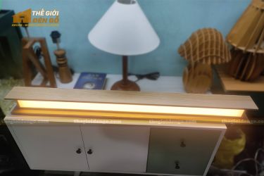 Thế Giới Đèn Gỗ - Hộp đèn gỗ thả trần DG325 - 1