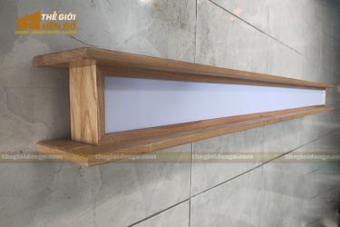 Thế Giới Đèn Gỗ - Hộp đèn gỗ thả trần DG325 - 5