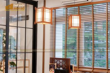 Thế Giới Đèn Gỗ - Đèn gỗ trang trí dg336