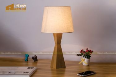 Thế Giới Đèn Gỗ - Đèn gỗ trang trí để bàn DGB034