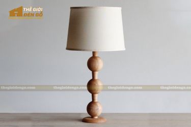 Thế Giới Đèn Gỗ - Đèn gỗ trang trí để bàn DGB042