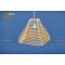 Thế giới đèn gỗ - Đèn gỗ trang trí sóng lượn