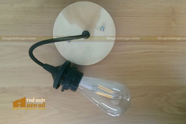 Thế Giới Đèn Gỗ - Đèn led filament T64