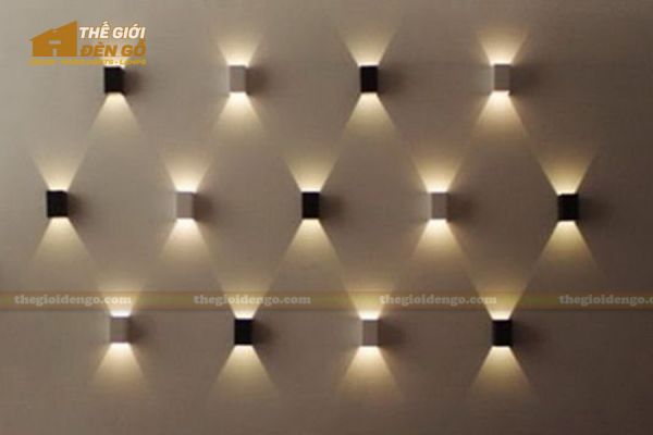 Thế giới đèn gỗ - Đèn gỗ trang trí treo tường DGW005-2
